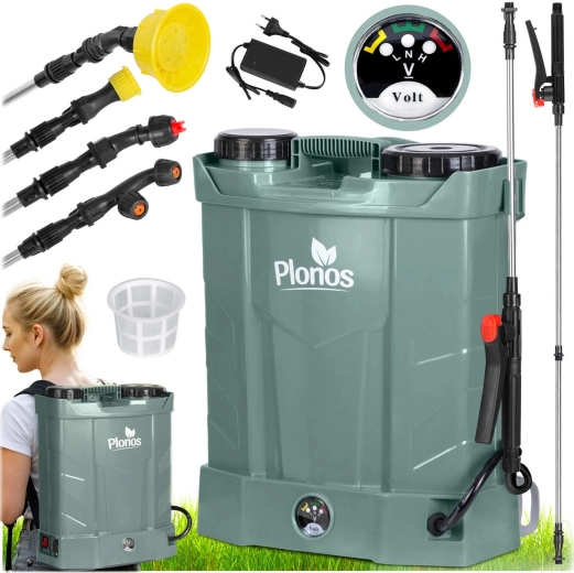Pulverizador de mochila a batería Plonos 16 l