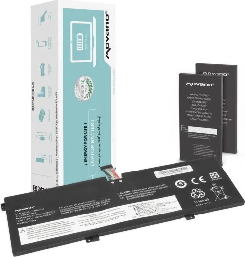 Batería Movano para Lenovo Yoga C930-13IKB (L17C4PH1) 7600 mAh / 58 Wh
