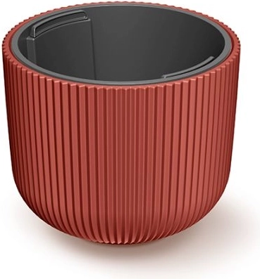 Maceta con inserto Milly 24 cm – color cobre, resistente a las heladas y a los rayos UV
