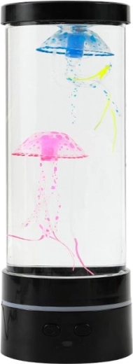 Lámpara LED con medusas flotantes – tamaño mediano