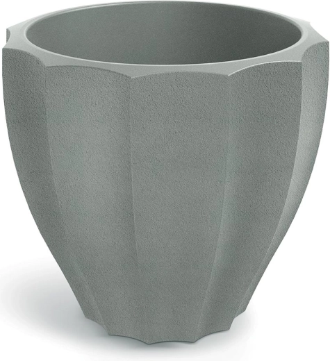 Maceta Rona Rounde 60 cm gris hormigón