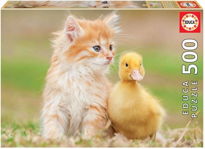 Educa puzzle Amigos adorables 500 piezas
