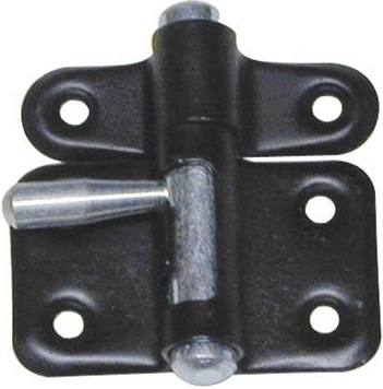 Cerrojo universal con cerradura UZ 25, galvanizado (paquete de 10 uds.)