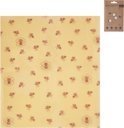 Servilleta ecológica de algodón impregnada con cera de abeja 28 × 25 cm