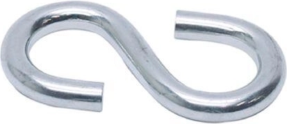Ganchos en S de 5 × 50 mm (10 unidades)