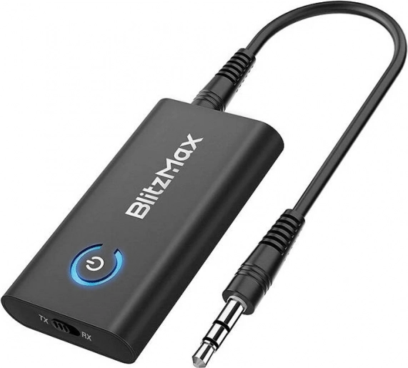 Transmisor y receptor Bluetooth 5.2 con aptX BlitzMax BT05