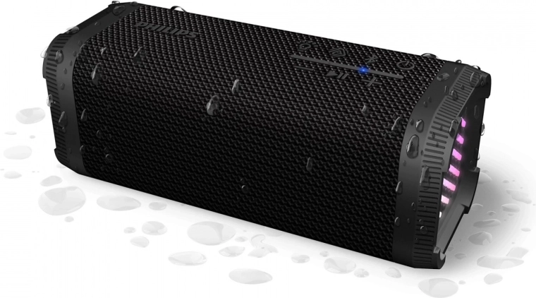altavoz Bluetooth portátil Philips TAS2000 con iluminación RGB y Bass+