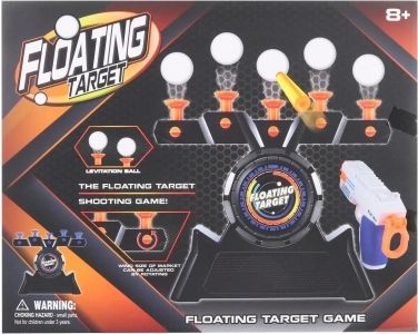 Juego de tiro con dianas levitantes y pistola
