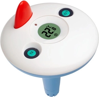Sensor inalámbrico para piscina TFA para medir la temperatura del agua