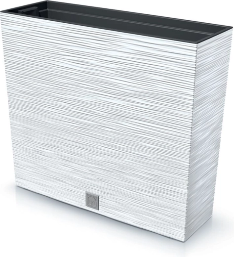jardinera con inserto FURU CASE T 58 cm blanca