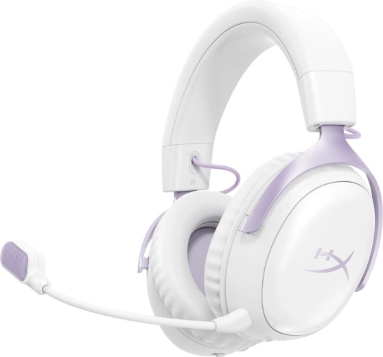 HyperX Cloud III S auriculares gaming inalámbricos lavanda