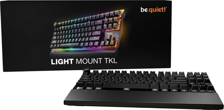 Teclado be quiet! Light mount TKL silent tactile