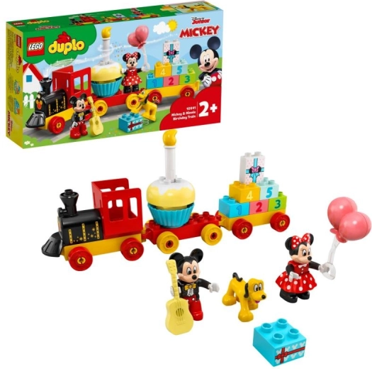 LEGO DUPLO Disney tren de cumpleaños con MICKEY, MINNIE y PLUTO