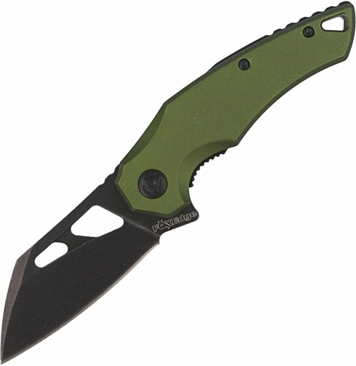 Fox Knives AOD Edge Atrax navaja plegable EDC 8 cm, verde
