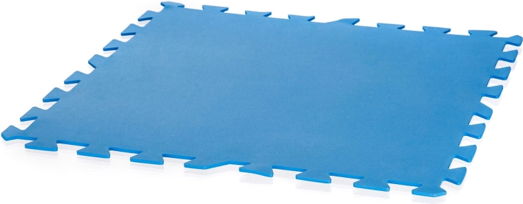 Alfombrilla de espuma para piscina EVA 50 × 50 cm, set de 8 uds.