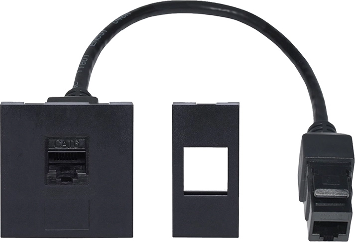 Módulo adicional Solight RJ45 Cat6 para tomas empotradas de la serie PP128