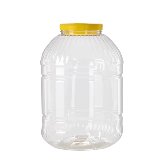 Contenedor de plástico de 10 l con tapa de rosca para fermentación y almacenamiento