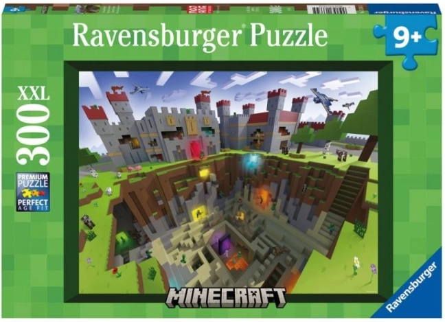 Rompecabezas Ravensburger Minecraft Cutaway 300 piezas