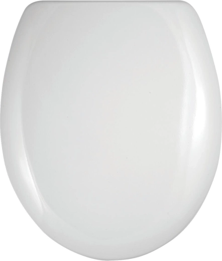Asiento de WC universal de plástico con fijaciones de plástico