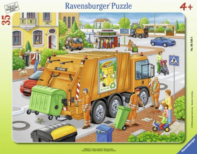 Ravensburger Puzzle Basureros 35 piezas
