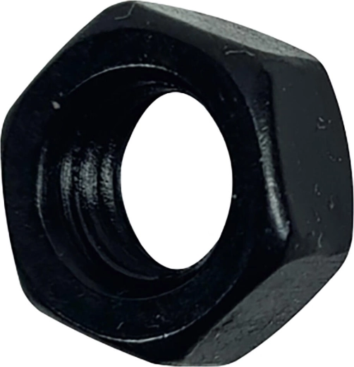 Tuerca hexagonal M5 negra, set de 30 uds.