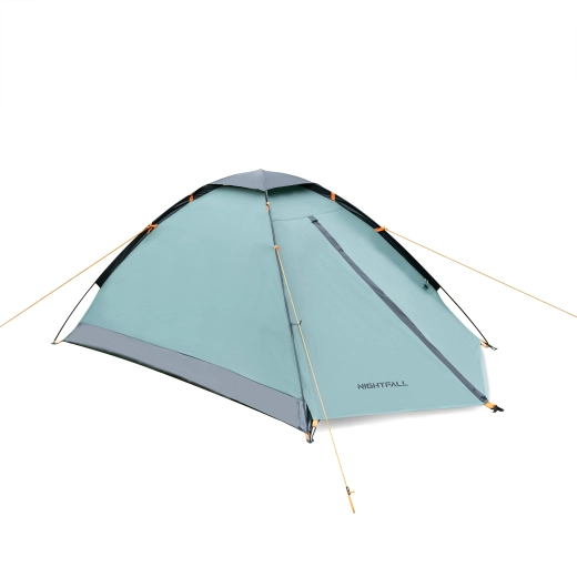 Tienda de campaña turística Nils Camp Nightfall para 2 personas verde