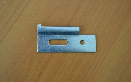 Colgador para varilla de nivelación para colgar mueble de cocina en L, acero