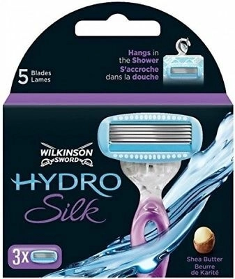 Wilkinson Sword Hydro Silk cabezales de afeitado de repuesto 3 uds
