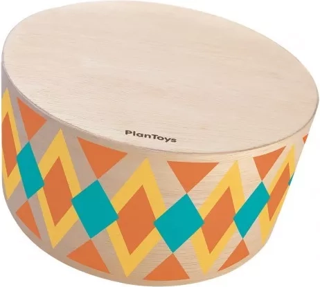 Tambor rítmico PlanToys para niños