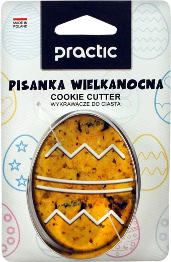 Cortador de galletas de huevo de Pascua de acero inoxidable