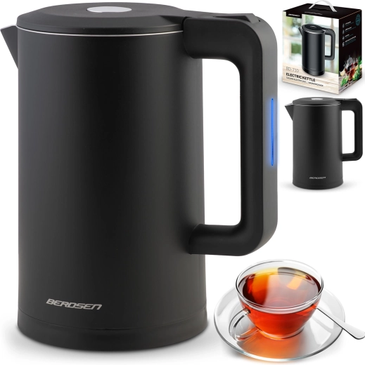 Hervidor eléctrico 1,7 l BERDSEN negro
