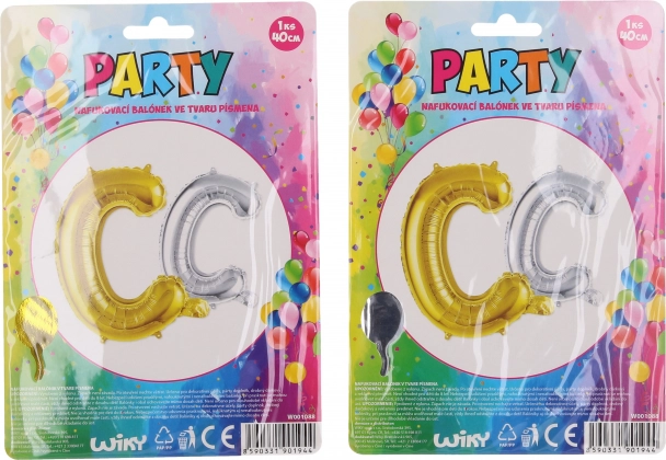 Globo inflable letra C 40 cm