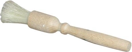 Pincel redondo para alimentos de madera natural 18,5 cm