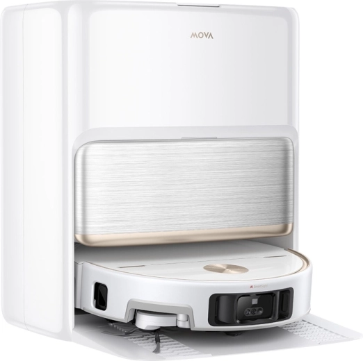 Robot aspirador con mopa MOVA V70 Ultra Complete blanco