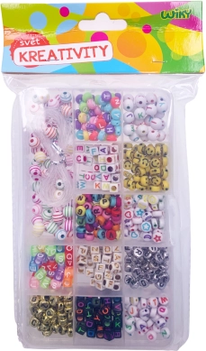 Set de cuentas 90 g – forma de cuboide