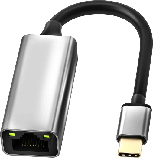 Adaptador de red Renew Force USB-C a RJ45 Gigabit Ethernet