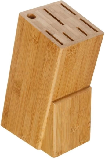 Bloque de bambú para cuchillos 14 × 9 × 22 cm BANQUET
