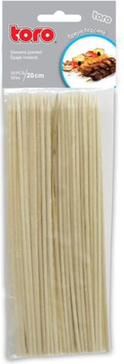 Brochetas puntiagudas 20 cm TORO, 50 uds