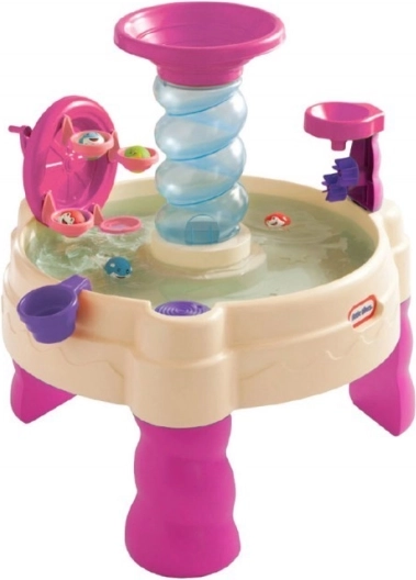 Little Tikes mesa de agua Spiralin' Seas rosa