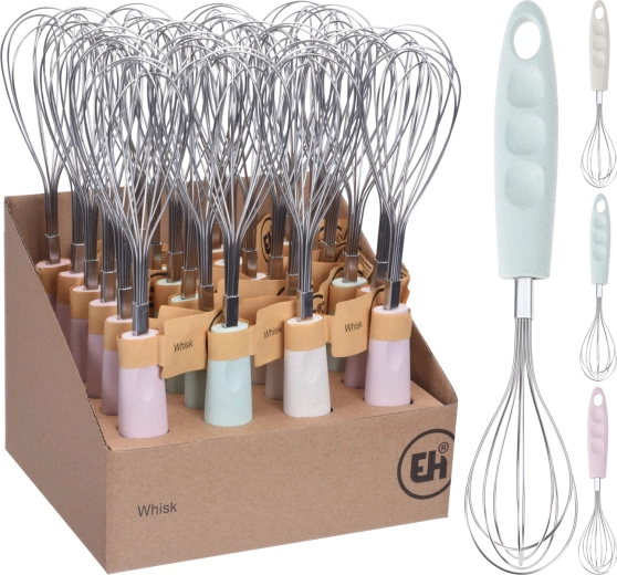 Batidor de cocina de acero inoxidable 25 cm