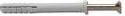 Taco de golpe 8 × 75 mm, juego de 50 uds