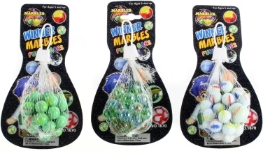 Canicas para jugar en tarjeta – set de 25 uds