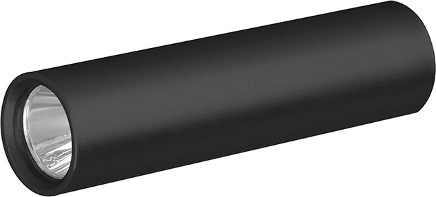Linterna de bolsillo LED recargable Solight 120 lm, USB, aluminio, negra - 1 pieza