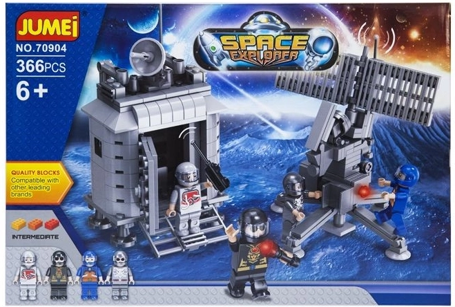 Set de construcción Jumei Space Explorer – expedición espacial 366 piezas - 1 unidad