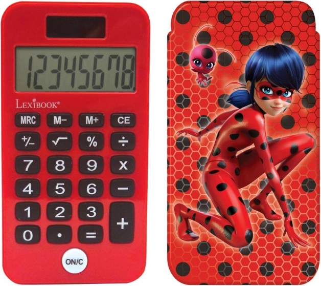 Calculadora de bolsillo con motivo MIRACULOUS Ladybug