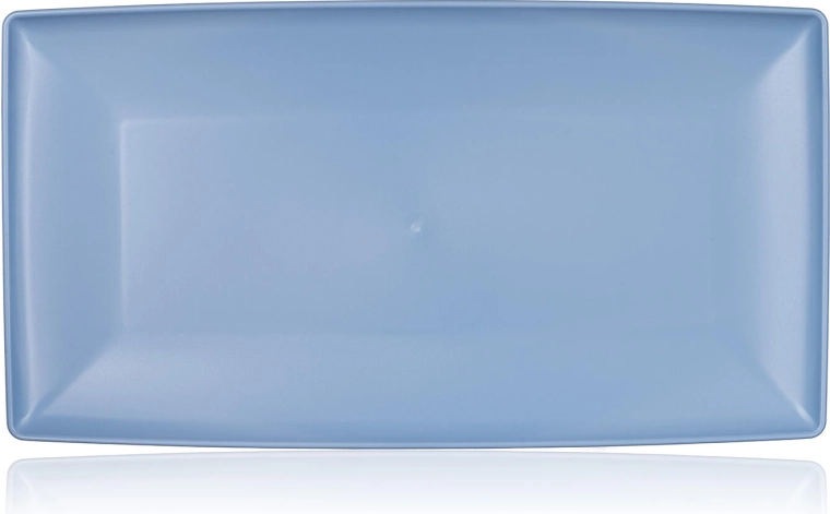 bandeja de servir 33 × 18 cm Culinaria, azul claro, plástico