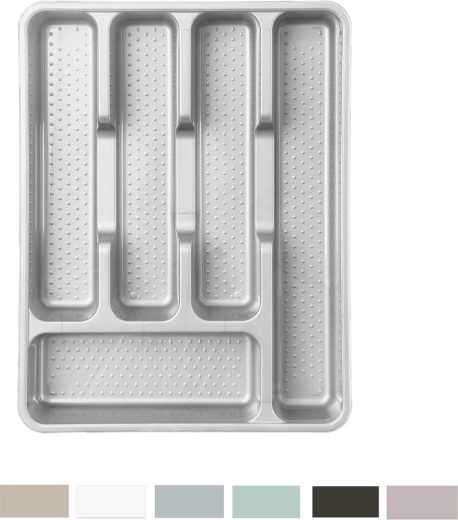 Cubiertero de plástico HOBBY LIFE con 5 compartimentos