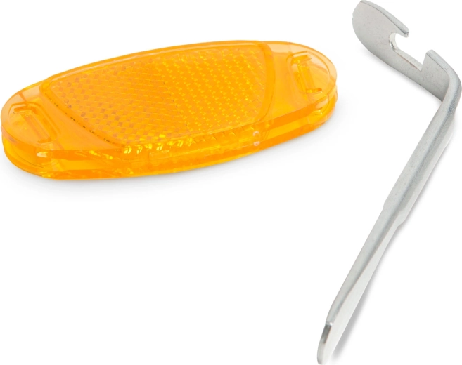 Reflectores naranjas para radios de bicicleta, 2 unidades