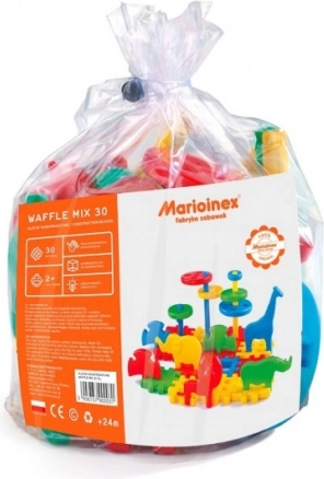 Set de construcción MARIOINEX Wafle Mix 30 – set ZOO