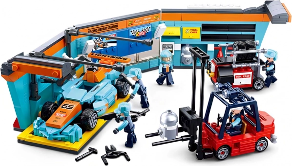 Sluban racing team – servicio de fórmula y parada en boxes